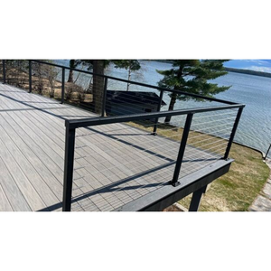 <span class=keywords><strong>Garde</strong></span>-<span class=keywords><strong>corps</strong></span> <span class=keywords><strong>en</strong></span> câble d'acier inoxydable minimaliste moderne pour terrasse extérieure, escalier, <span class=keywords><strong>garde</strong></span>-<span class=keywords><strong>corps</strong></span> pour hôtels avec tension horizontale - Product Image 5