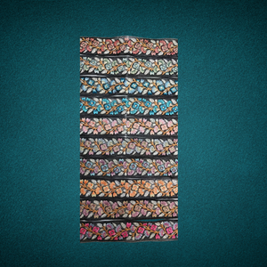 ผ้าลูกไม้ปักลายดอกไม้หลากสีแต่งขอบผ้าตาข่ายสำหรับงานแต่งงานเสื้อผ้าระดับไฮเอนด์ - Product Image 1