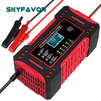 Cargador de Batería de Coche de 12V a Precio de Fábrica, Cargador Inteligente Automático de 12V 6A para Baterías de Plomo-Ácido EFB AGM GEL con Reparación por Pulsos