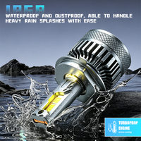 Ampoules de phares au xénon pour voiture 300W 50000lm Hb3 Hb4 H4 H7 H11 9004 9005 9006 9007, phare LED H4