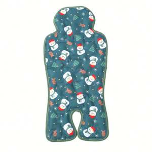 Chaise haute pour bébé, siège de sécurité, coussin rafraîchissant, poussette, coussin respirant en glace - Product Image 3