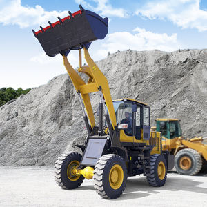 Hengwang 4x4 Diesel Farm Tractor Loader Cargador de rueda delantera con bomba de motor Caja de cambios para la venta - Product Image 3