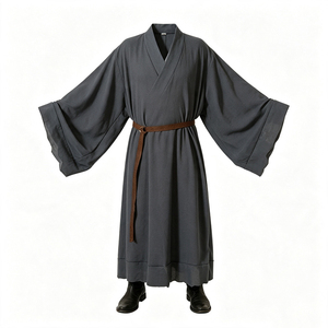 Disfraz de <span class=keywords><strong>Beetlejuice</strong></span> para Adultos, Traje de Blazer y Pantalones a Rayas Verticales Blancas y Negras para Hombre, Disfraz de Halloween para Fiesta de Cosplay - Product Image 3