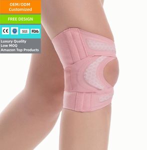 Rodillera de Soporte de Punto Suave con Protección Avanzada, Transpirable, de Compresión, para Alivio del Dolor, Ortopédica, con Resorte, para Seguridad Deportiva - Product Image 4