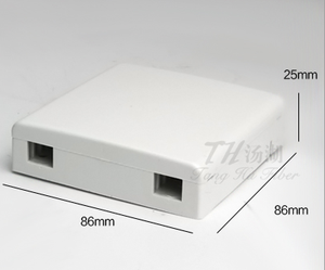 <span class=keywords><strong>FTTH</strong></span> 86 Fiber Optic Access Wall Socket Máy Tính Để Bàn Hộp Nhỏ Terminal <span class=keywords><strong>Box</strong></span> - Product Image 2
