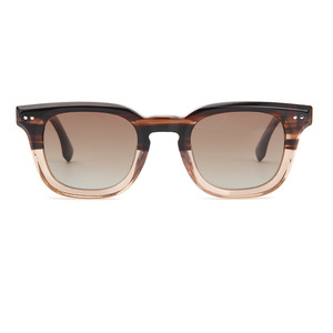 Gafas de Sol Unisex con Marco Cuadrado Transparente, Lentes Verdes, Protección UV400, Montura Completa - Product Image 1