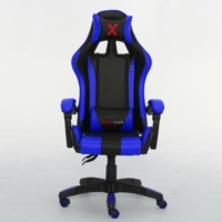 Vente directe d'usine Hauteur réglable 360 pivotant Le moins cher Ergonomique Noir pu cuir inclinable bureau Chaise de jeu sur ordinateur