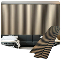 Panneau mural acoustique Panneau de latte de bois acoustique perforé Panneau mural acoustique Akuslat Akupanel Panneau mural acoustique Panneau mural en bois