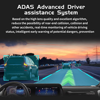 Enregistreur vidéo de voiture exclusif 4K UHD à double objectif WDR, enregistrement en boucle 3 canaux, DVR WiFi, caméra de tableau de bord avant, arrière et intérieure, super caméra de tableau de bord