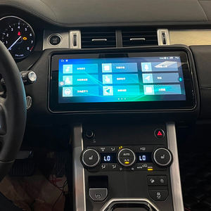Autoradio Android personnalisé, lecteurs vidéo pour voiture, écran fixe de 12,3 pouces pour Rand Rover Evoque 12-16 LHD RHD, Carplay, navigation GPS automatique - Product Image 1