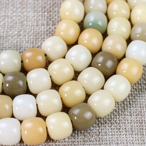 Multi Color <b>Candy</b> Bodhi Root Prayer Beads 108 Count Rosary Bracelet Jewelry DIY <b>Necklace</b> Ethnic Style Geometric Design - Product Image 1
