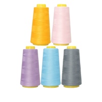 Fil à coudre en polyester 100% 40S/2 de haute qualité, usine avec 28 ans d'expérience pour machines OEM