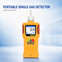 Detektor Gas Ozon O3 Portabel Pompa Pengambil Sampel Sensor Elektrokimia IP65 Alarm Suara dan Cahaya USB Dapat Diisi Ulang