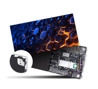 Panel LED Super Tipis Seri COB P1.86 4K Terbaru 2025 Berkualitas Tinggi, Refresh Rate Tinggi, 450-600 CD/Kecerahan, Garansi 1 Tahun