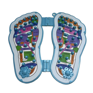 Plantar Fasciitis bantalan pemijat Shiatsu kaki, fisioterapi Acupressure relaksasi refleksologi aplikasi tubuh pemijat kaki - Product Image 1