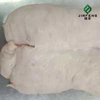 Graisse de queue de mouton halal surgelée directement de l'usine, graisse de queue d'agneau IQF emballée en vrac pour l'exportation