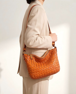 Borsa a mano da donna <span class=keywords><strong>di</strong></span> <span class=keywords><strong>lusso</strong></span> 2026 <span class=keywords><strong>in</strong></span> vera <span class=keywords><strong>pelle</strong></span> intrecciata fatta a mano, <span class=keywords><strong>in</strong></span> cuoio <span class=keywords><strong>di</strong></span> vacchetta conciato al vegetale - Product Image 6