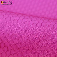 Tissu Oxford en polyester 420D Ripstop 100 % jacquard, imperméable, en nid d'abeille, pour sacs, fourni directement par l'usine