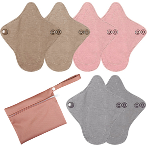 Almohadilla de enfermería posparto, servilleta sanitaria de tela, almohadillas menstruales lavables reutilizables, <span class=keywords><strong>toallas</strong></span> <span class=keywords><strong>sanitarias</strong></span> <span class=keywords><strong>para</strong></span> mujeres, almohadillas - Product Image 3