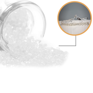 Crystal Soft Shoes Botas de lluvia Sandalias flexibles Pvc Virgin Granules Compuesto PVC gránulos de cristal suave - Product Image 2