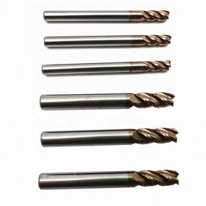 Fresas de Radio de Carburo Sólido HRC55/58 con Recubrimiento TISIN, Cabeza Torica - Product Image 1