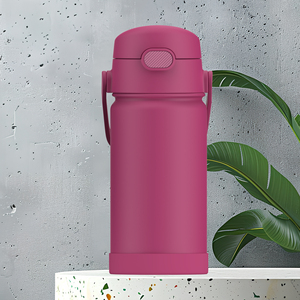 Vaso Térmico de Acero Inoxidable de 400 ml, Personalizado con Recubrimiento en Polvo, Ecológico, de Doble Pared, Color Sólido, Portátil, Disponible en Stock - Product Image 2