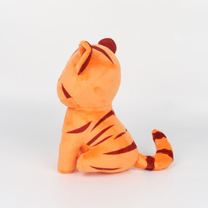 Peluche HECION 23CM Lofi Chat Orange <span class=keywords><strong>Paresseux</strong></span>, Jouet Doux et Mignon, Cadeau pour Enfants, Amis, Bébé, Compagnon de Confort - Product Image 5