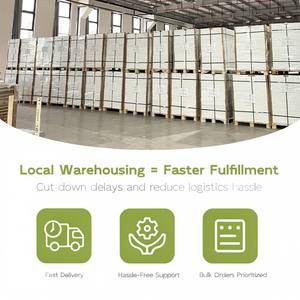 Puerta de 2 Paneles de 30 x 80 Pulgadas, Puerta de Madera MDF con Revestimiento de Polímero, Puerta Moderna con Acabado Blanco para Interiores de Viviendas - Product Image 4