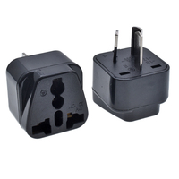 Adaptateur de voyage Australie Type I isolé 3 broches pour appareil photo et ordinateur portable – Conversion universelle prise EU/UK/US