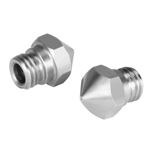 Boquilla para impresora 3D KINGROON, 0,2, 0,3, 0,4, 0,5, 0,6, 0,8, 1,0mm, latón MK10 para extrusora E3D - Product Image 3