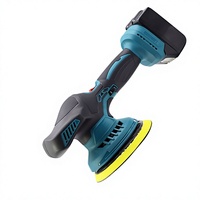 Meuleuse multifonctionnelle compacte à batterie lithium rechargeable 36V, pour le detailing automobile et le polissage des sols