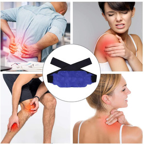 Envoltura de Gel de Hielo de Nailon Flexible y Reutilizable para Múltiples Articulaciones, Alivio de Artritis, <span class=keywords><strong>Desgarro</strong></span> de Menisco, Soporte Cómodo para <span class=keywords><strong>Hombro</strong></span> y Rodilla - Product Image 6