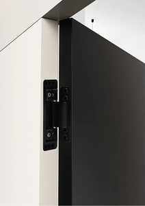 Bisagra Oculta Ajustable de Alta Resistencia 2D, 120x37mm, 50kg, Bisagra Invisible de Aleación de Zinc Negro Mate para Puerta Interior de Madera, Hotel - Product Image 6