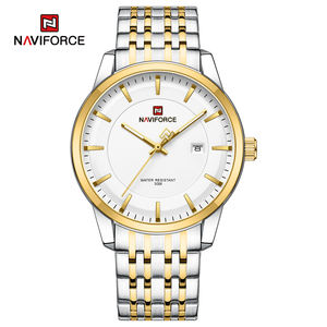 Orologio di Coppia NAVIFORCE Design <span class=keywords><strong>Originale</strong></span> Casual Impermeabile con Calendario Luminoso Elegante Orologio al Quarzo alla Moda per <span class=keywords><strong>Uomo</strong></span> e Donna <span class=keywords><strong>Regalo</strong></span> - Product Image 3