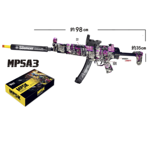 ปืนฉีดน้ำไฟฟ้าความเร็วสูง <span class=keywords><strong>MP5K</strong></span> ของขวัญคริสต์มาส ปืนของเล่นฉีดน้ำไฟฟ้า MP5 ยิงเร็ว สำหรับเด็ก - Product Image 1