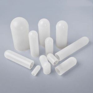Tappo terminale <span class=keywords><strong>in</strong></span> silicone rotondo elastico morbido e flessibile per protezione filettatura, per tubi metallici, barre e bulloni - Product Image 4