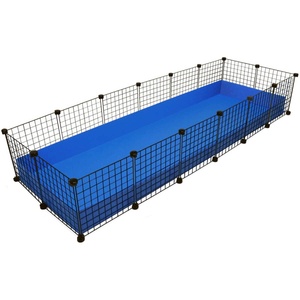 Jaula de malla de lujo de venta directa de fábrica, jaula DIY para cerdos holandeses, cobayas y hámsters, corral de metal ecológico con embalaje en caja - Product Image 5