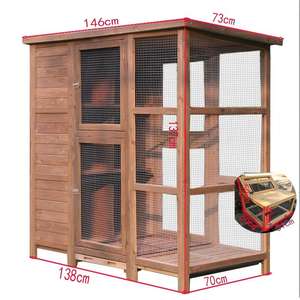 24-Käfig Holz-Taubenbox für Brieftauben Premium-Holzmöbel für Vögel - Product Image 4