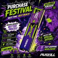 PUSKILL DDR4 8GB UDIMM RAM 3200MHz 288 Pines 1.2V Capacidad Profesional para Software de Diseño y Tareas de Carga de Archivos Grandes