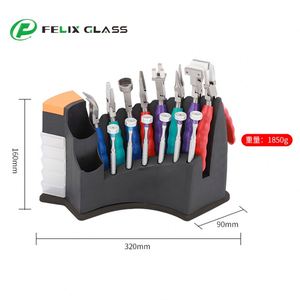 Ensemble d'outils de réparation de lunettes en acier inoxydable de haute qualité WB-3321D 14 en 1, instruments d'optique avec tournevis - Product Image 3