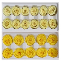 Vente en gros de roses éternelles stabilisées de 3-4 cm avec boîte cadeau