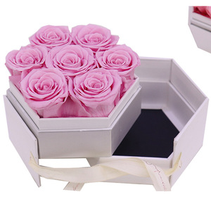 กล่องประดับรูป<span class=keywords><strong>ดอก</strong></span>กุหลาบ7กล่องเก็บดอกกุหลาบที่เก็บรักษาไว้เป็นนิรันดร์สำหรับงานแต่งงานวาเลนไทน์สำเร็จการศึกษาอีสเตอร์ - Product Image 2