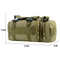 Sac à bandoulière en Nylon pour Sport de plein air 600D, sacoche tactique imperméable avec sangle