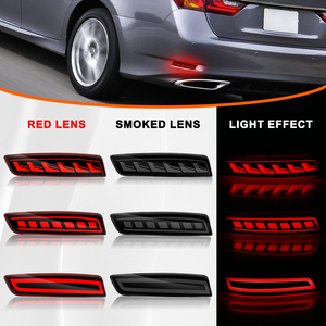 ไฟ LED สะท้อนกันชนหลังสำหรับ Toyota Corolla <span class=keywords><strong>altis</strong></span> 2014 <span class=keywords><strong>2015</strong></span> 2016 2017 2018/Lexus GS250 ES250สัญญาณไฟเลี้ยว2013-2017 - Product Image 1