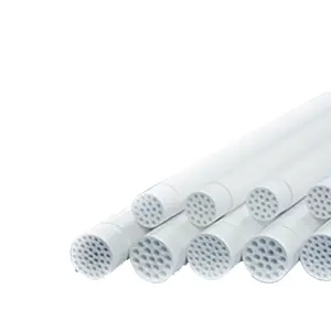 High Precision Micro filtration Alumina Al2O3 Ceramic Membrane Pipe Products For Tap Water Foam Filter