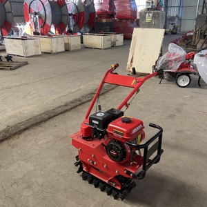 Hand-push Garden <b>Cultivators</b> Gasoline Mini Power Tiller 7Hp 6Hp Tractor Small Hand Two Wheel Mini Power Tiller - Product Image 6