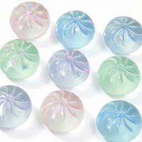 Jouet Squishy TG Mini Mignon en Forme de Boulette, Matériau PU, Cristaux, Gadget Anti-Stress Unisexe pour Jeunes