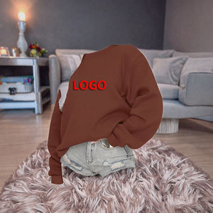 ชุดเดรสสเวตเชิ้ตผู้หญิงแบบสั่งทำคุณภาพสูง ผ้าทอลายนูนด้านหน้า เนื้อผ้านุ่ม ระบายอากาศได้ดี เป็นมิตรกับสิ่งแวดล้อม เหมาะสำหรับฤดูหนาว - Product Image 2