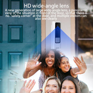 Tuya Smart Life <span class=keywords><strong>Security</strong></span> WiFi Video Timbre con ranura para tarjeta SD Video Timbre Cámara - Product Image 5