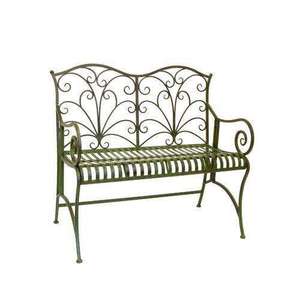 Banc de jardin en fer robuste pliable, mobilier d'extérieur moderne pour cour, hôtel, appartement, balcon, terrasse, meubles décoratifs - Product Image 2